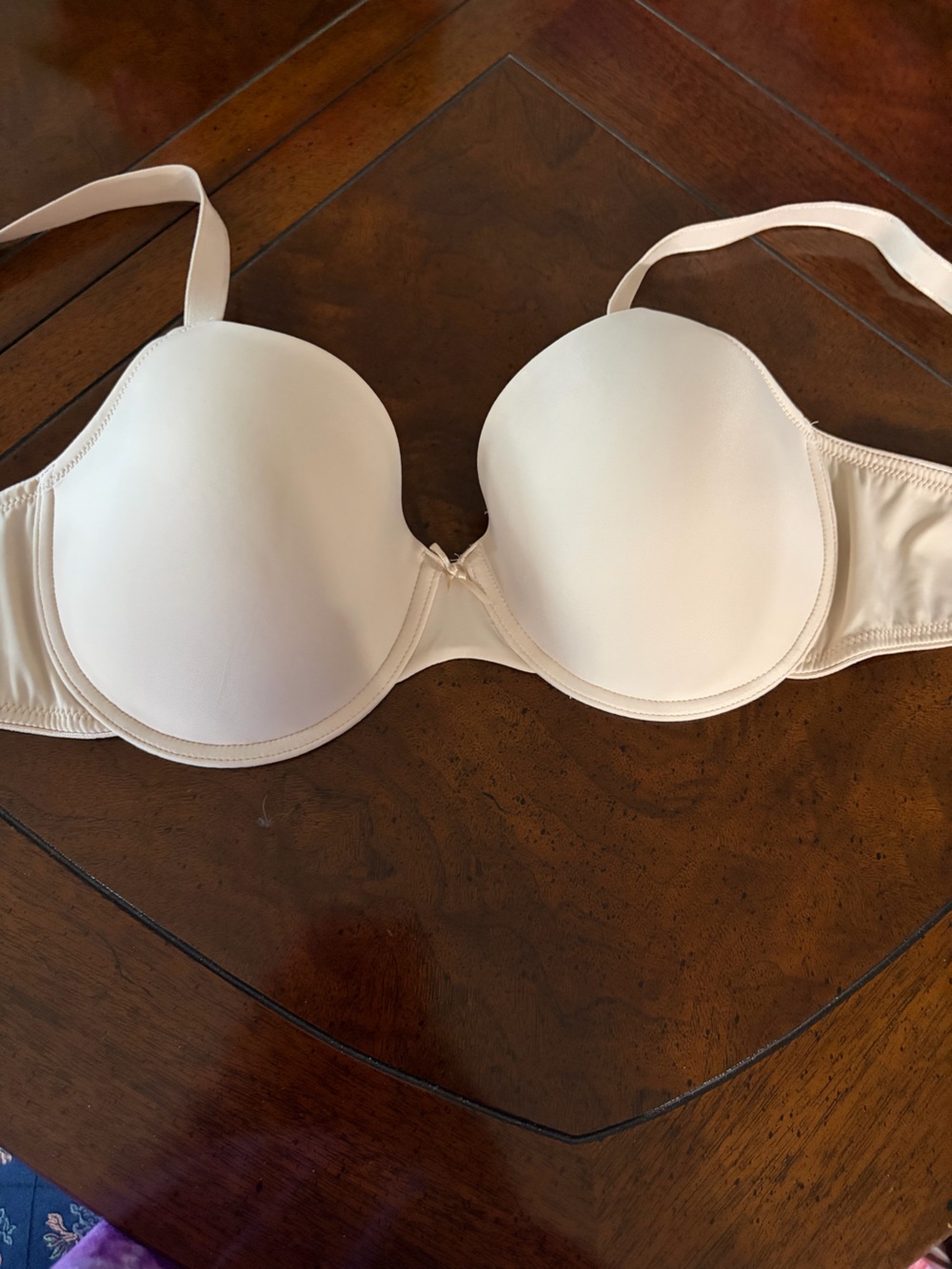 New Lascana T-Shirt Smooth Push-Up Bra in Nude 42B!